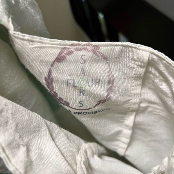 White and Green Megastar Flour Tote Bag - Picture 9 of 10